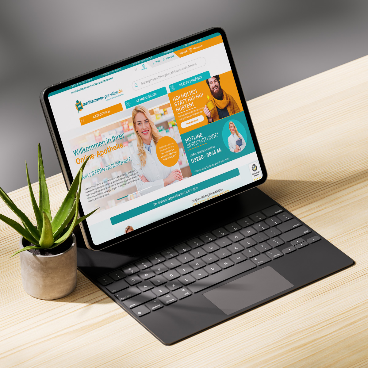 Medikamente per Klick